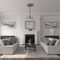 Ekena Millwork Tomango Egg & Dart Medallion (Canopies up to 6 3/4"), 27 7/8"OD x 3 7/8"ID x 2 1/2"P, Platinum CM27TOPLS - alternate 3